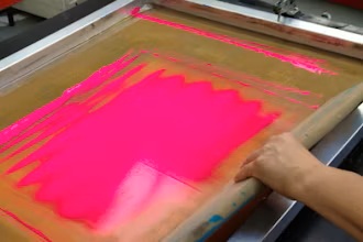 Flock Screen Printing